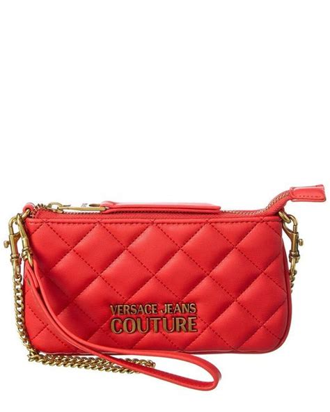 versace jeans red clutch|versace jeans ssense.